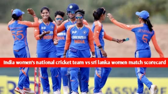 India women's national cricket team vs sri lanka women match scorecard