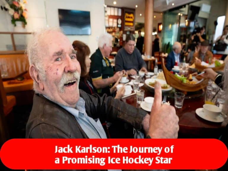 The News House Jack Karlson: The Journey of a Promising Ice Hockey Star