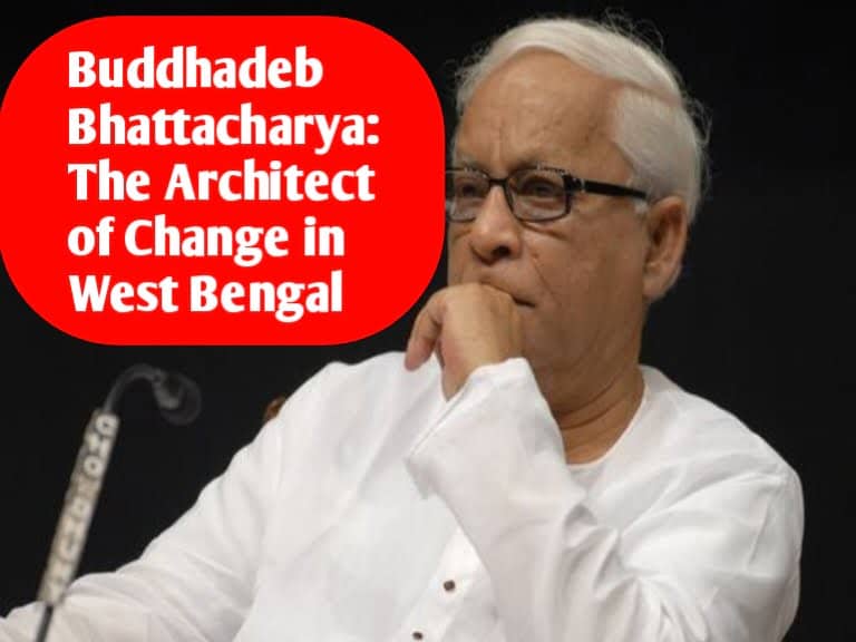 The News House Buddhadeb Bhattacharya: The Architect of Change in West Bengal